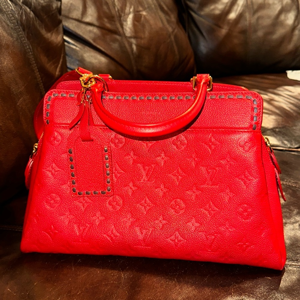 Louis Vuitton Scarlet Satchel